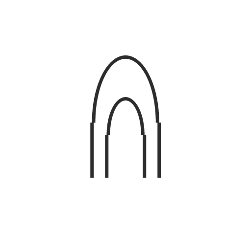 Minimalist icon representing the Mediterranean garden and courtyard.