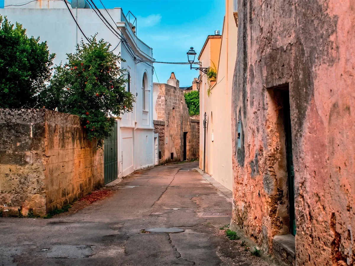 Timeless rural details in the ancient village of Giuliano di Lecce.