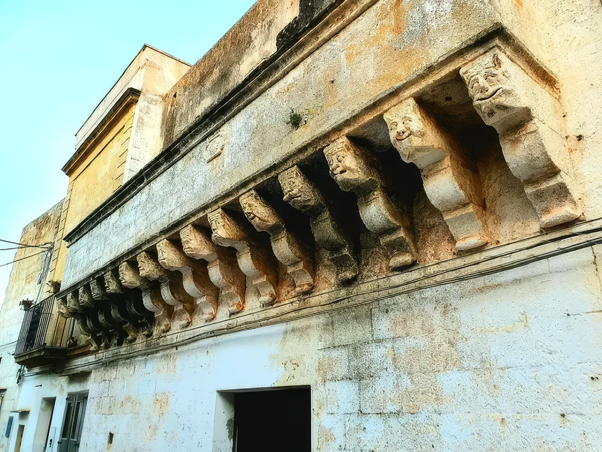Traditional rural architecture in Giuliano di Lecce, Salento.