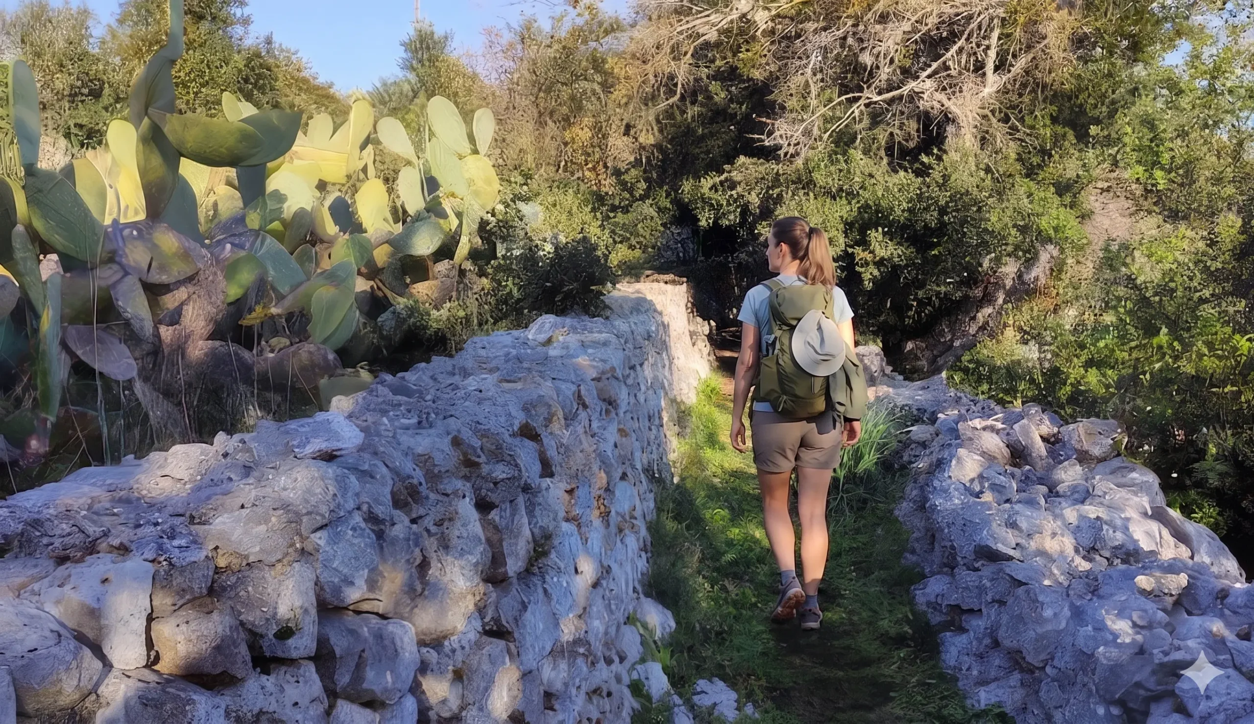 Coastal trekking along the historic Le Vie del Sale in Salento.