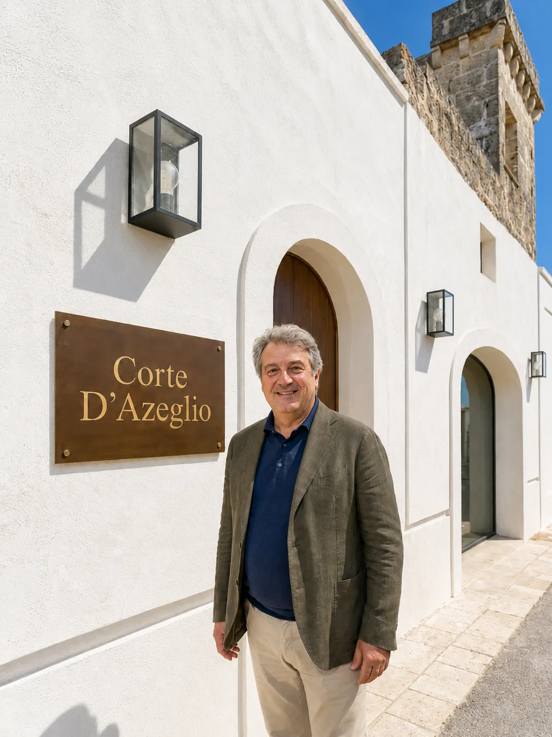 Dedicated House Manager at Corte D'Azeglio fully staffed villa.