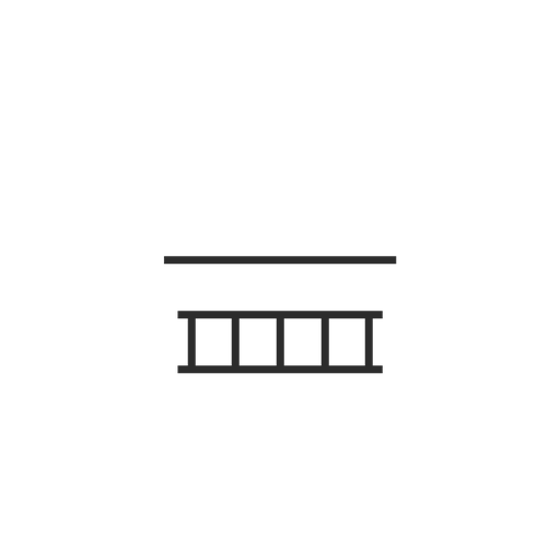 Minimalist icon representing the open-air rooftop terrace.