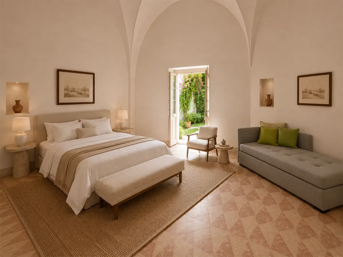 Spacious luxury accommodation comfortably hosting up to 12 guests in Puglia.